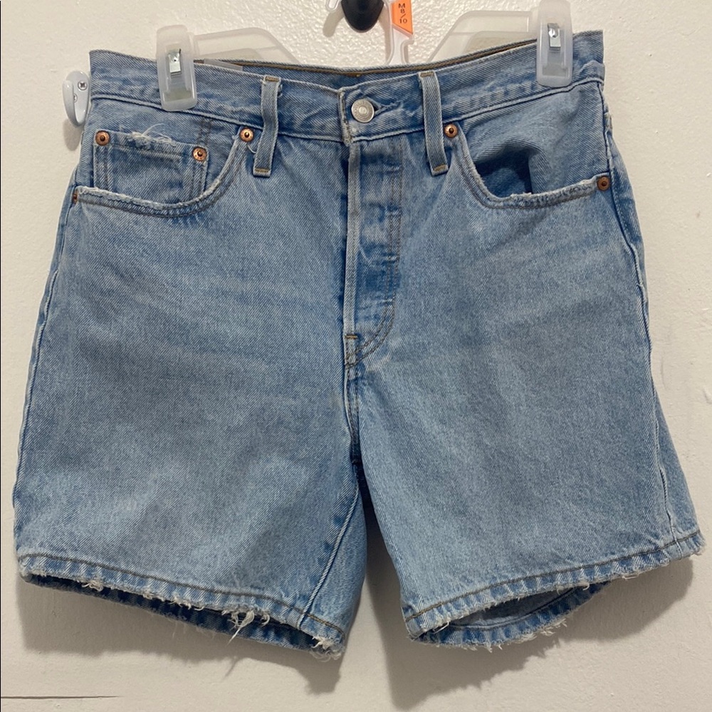 Classic Blue Denim Women's Shorts